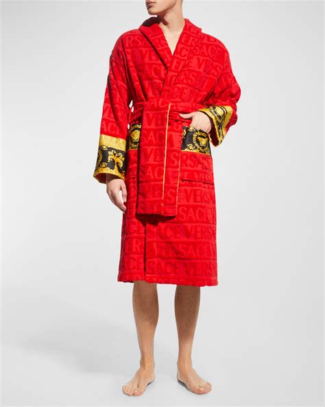 versace men silk robe|neiman marcus Versace robe.